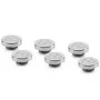 Thermal Grizzly DeltaMate Plug afsluitplug, messing - glanzend nikkel, 6-pack