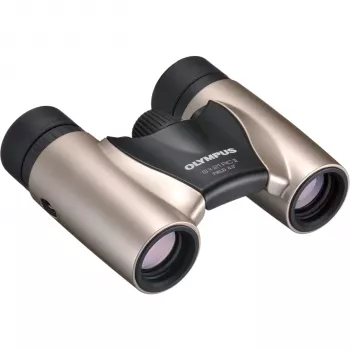 OM System Slim 8x21 RC II verrekijker in champagnegoud
