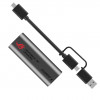 ASUS ROG USB-C10G 10G Ethernet-adapter 2-in-1 met USB-C- en USB-A-aansluiting, plug & play, compact en reisvriendelijk