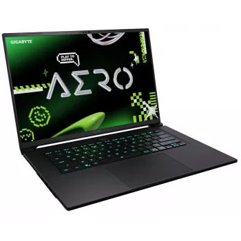 Gigabyte AERO X16 4PHN4EEC64AH 16 inch OLED QHD+ laptop - AMD Ryzen 9 AI 465, 16GB DDR5, 1TB SSD, GeForce RTX 5070, Windows 11 Home, wit