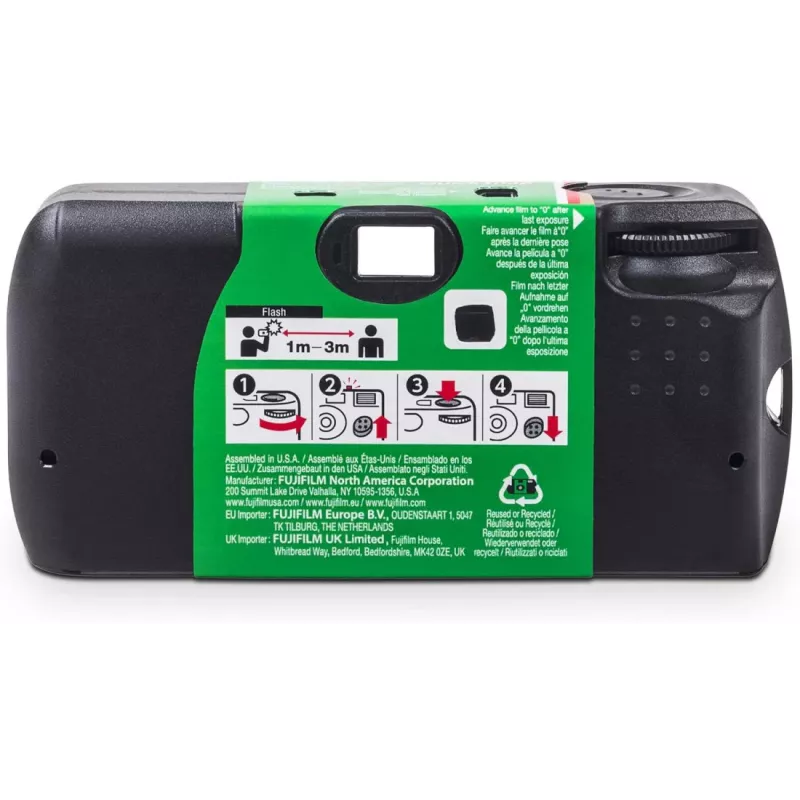 Fujifilm Quicksnap Flash 400 wegwerpcamera 27 opnames
