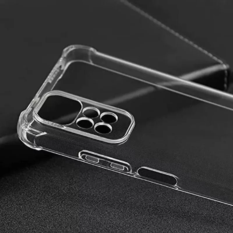 Evelatus Xiaomi Redmi Note 11/11S Military Shockproof siliconenhoes TPU transparant