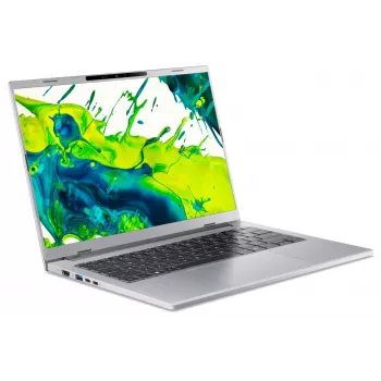 Acer Aspire 14 AMD Ryzen AI 5 330 14 inch OLED 16GB 512GB Windows 11 Home laptop - staalgrijs