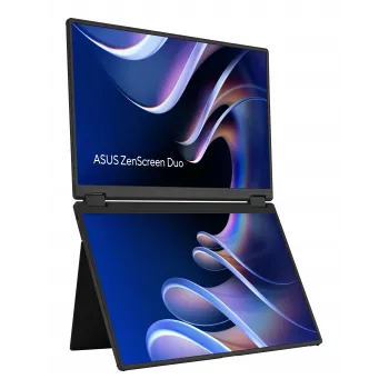 ASUS ZenScreen Duo MB14FCD 14 inch dual draagbare monitor 1920x1200 IPS USB-C Mini-HDMI opvouwbaar