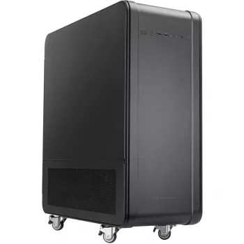 SilverStone Technology ALTA G1M Micro-ATX tower behuizing - zwart, gehard glas, 90° moederbordrotatie, 180mm Air Penetrator ventilator