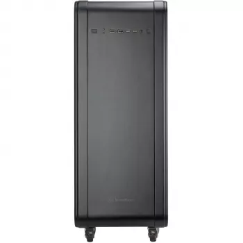 SilverStone Technology ALTA G1M Micro-ATX tower behuizing - zwart, gehard glas, 90° moederbordrotatie, 180mm Air Penetrator ventilator