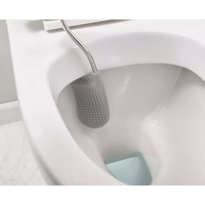 Joseph Joseph Flex toiletborstel set met houder, lichtgrijs