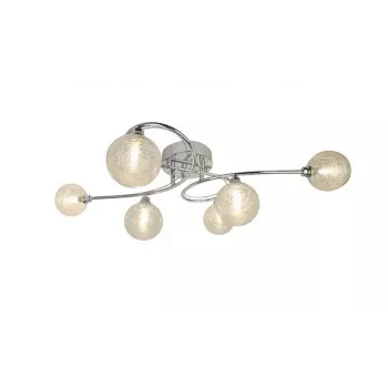 Plafondlamp CL16022-6 6x28W G9 moderne chroom 6-lichts lamp