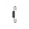 Wandlamp 10W LED 600lm neutraalwit IP44 grijs