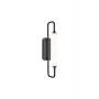 Wandlamp 10W LED 600lm neutraalwit IP44 grijs