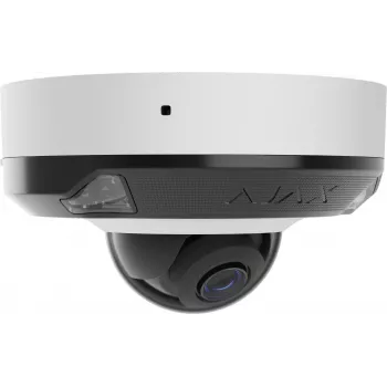 Ajax DomeCam Mini 5MP IP dome-camera, 2,8-mm-objectief, wit