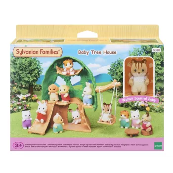 Sylvanian Families Baby Adventure boomhut speelset