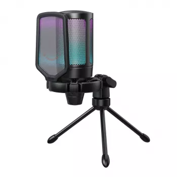 FIFINE A6V AMPLIGAME RGB USB-condensatormicrofoon zwart