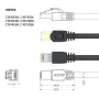 UNITEK Cat.7 S/FTP 2,0 m ethernet-patchkabel, 10 Gbit/s, 600 MHz, vergulde RJ45-stekkers, zwart