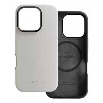 Native Union Active Case voor iPhone 16 - zwart, MagSafe-compatibel, gerecyclede materialen