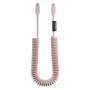 Native Union Pop Cable USB-C naar USB-C 2,4m 60W gevlochten kabel (Candy)