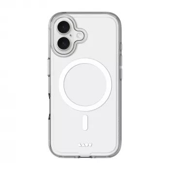 LAUT Crystal-M hoes voor iPhone 16 Plus, transparant