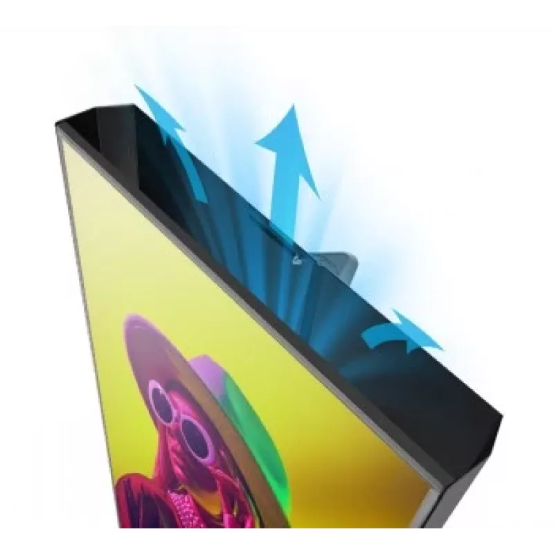 B-TECH AV verstelbare achterafdekking voor 55-inch displays - zwart