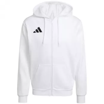 adidas Entrada 26 full zip hoody heren wit M