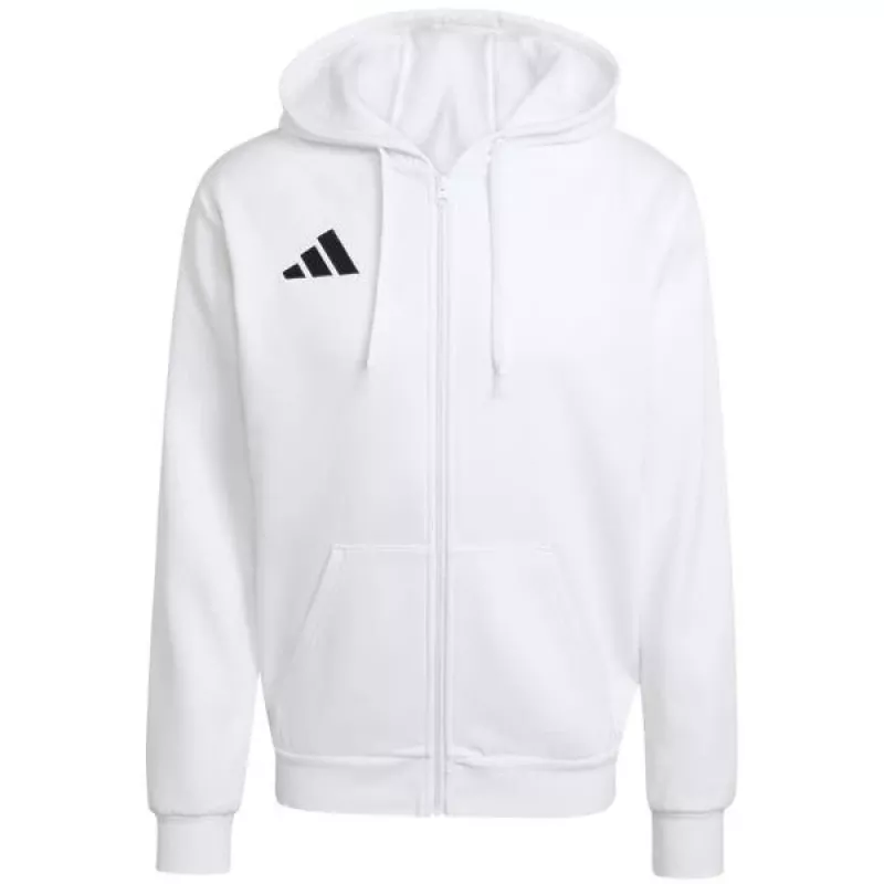 adidas Entrada 26 full zip hoody heren wit M