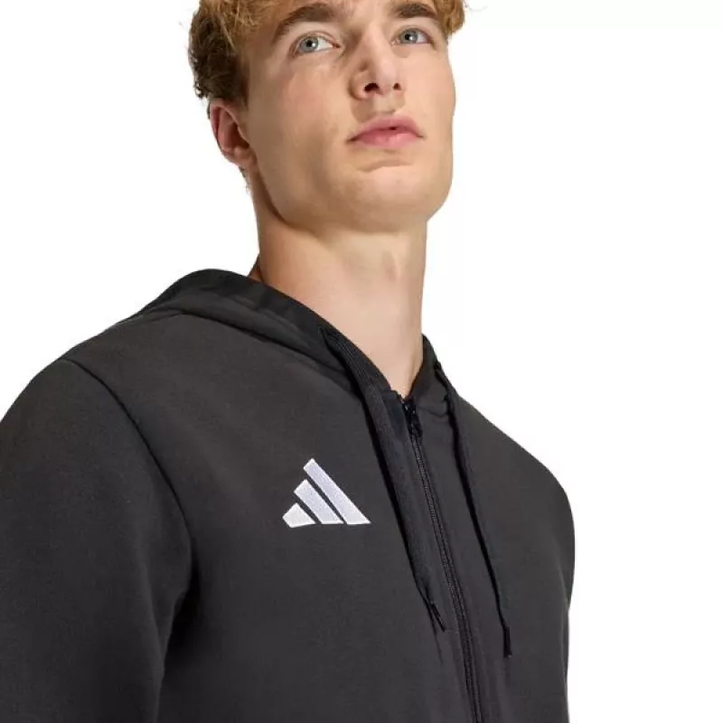 adidas Entrada 26 full zip hoody heren zwart S