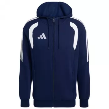 adidas Tiro 26 League sweat hoodie met doorlopende rits voor heren, Navy Blue L