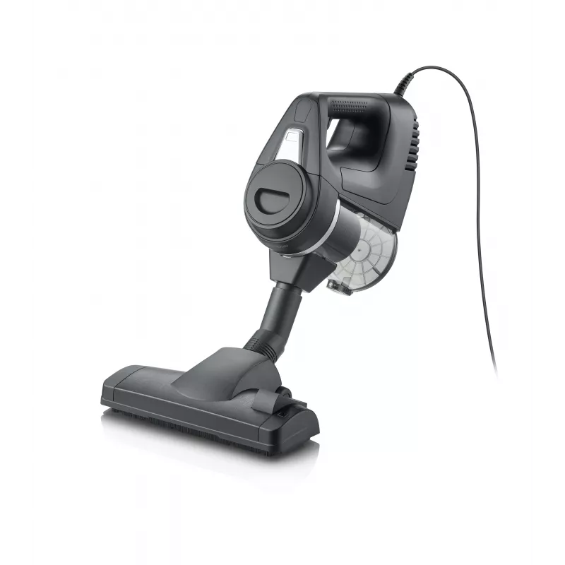 Severin CY 007080 stofzuiger zonder zak met HEPA-13-filter, Multi-Cyclone-technologie, 750 W, zwart/rood
