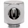 Thermal Grizzly DeltaMate Rotary 90° adapter G1/4 inch - glanzend nikkel