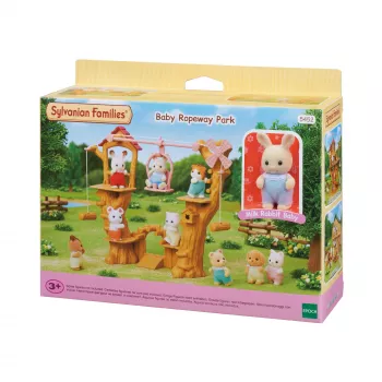 Sylvanian Families baby-kabelbaan speelset met baby-aapfiguur