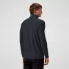 Berghaus 24/7 Tech Tee LS HZ Jet Black heren langarm-halfzip-top