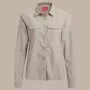 Craghoppers NosiLife Adventure LS Shirt III dames reisoverhemd - Soft Mushroom