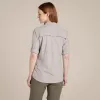 Craghoppers NosiLife Adventure LS Shirt III dames reisoverhemd - Soft Mushroom