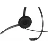Poly EncorePro HW710 bedrade monaurale headset met ruisonderdrukkende microfoon, Quick Disconnect, zwart