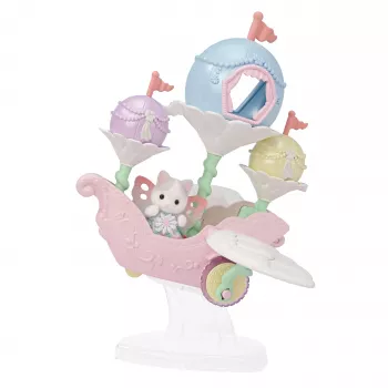 EPOCH Sylvanian Families magisch luchtschip met figuur - Adventure Series speelset