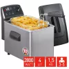 FRITEL TURBO SF friteuse 4L 2800W antraciet metallic/zilver