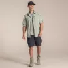 Craghoppers NosiLife Adventure LS Shirt III - heren-reishemd, Bay Leaf, medium