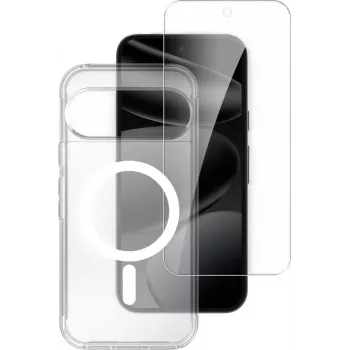 4smarts 360° premium beschermingsset voor Google Pixel 11 Pro XL - transparant