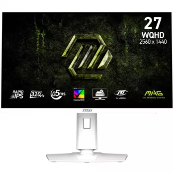 MSI MAG274QRFWDEX32 27 inch WQHD Rapid IPS gaming-monitor, 180Hz, 1ms, Quantum Dot, KVM, USB-C