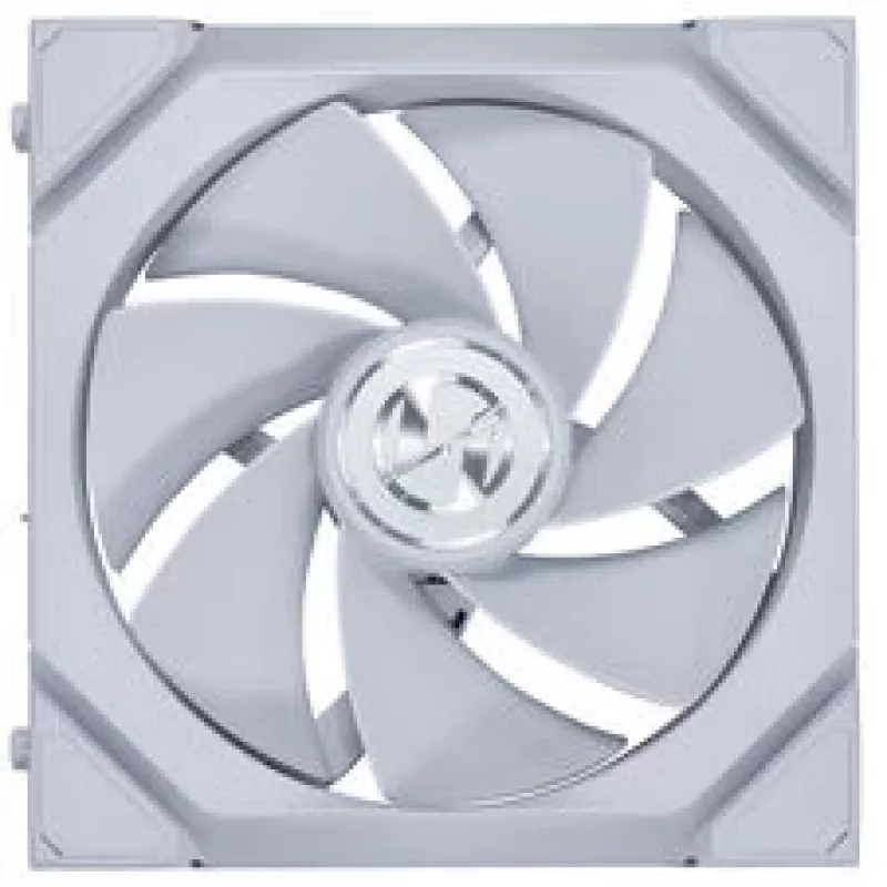 Lian Li UNI FAN SL FLEX draadloze PWM ARGB Reverse Blade 120mm ventilator 3-pack met controller - wit