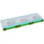 Lian Li UNI FAN SL FLEX draadloze PWM ARGB Reverse Blade 120mm ventilator 3-pack met controller - wit