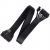 SilverStone Technology SST-PP05-MBEPS EPS 8-pin verlengkabel - blauw/zwart, 300mm