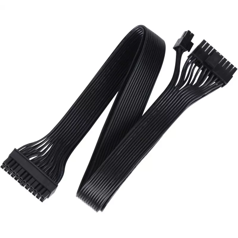SilverStone Technology SST-PP05-MBEPS EPS 8-pin verlengkabel - blauw/zwart, 300mm