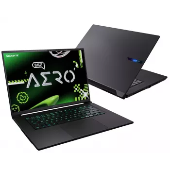 GIGABYTE AERO X16 4WHN3EEC64AH 16 inch OLED-laptop - AMD Ryzen 9 AI 465, 16GB DDR5, 1TB SSD, RTX 5070, Windows 11 Home, zilver