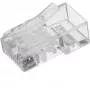 UNITEK RJ45 modulaire stekker (8P8C) Cat.6, 100 stuks, transparant