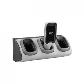 Zebra 3-slot high density non-locking cradle voor TC21/TC26