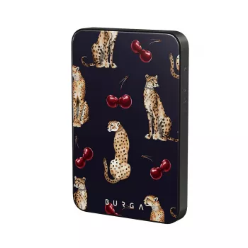 BURGA Burgal Magnetische 5000 mAh Powerbank Cougar Gunmetal
