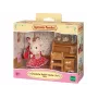 Sylvanian Families Chocolate Rabbit Sister bureauset