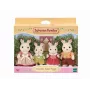 Sylvanian Families chocoladekonijnen-familie - 4 verzamelfiguren