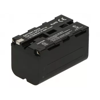 2-POWER camcorderaccu 7,4V 5200mAh Sony NP-F730 InfoLithium L