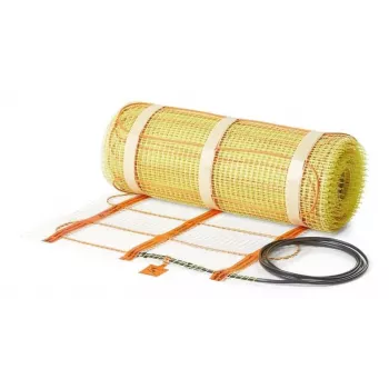 Heatcom vloerverwarmingsmat 150W/m² 4,2m² (630W) - zelfklevend net voor tegels, steen, laminaat